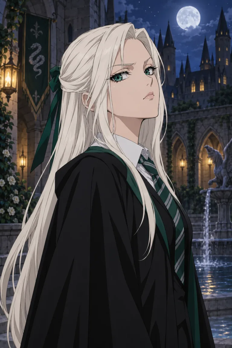 Anime Rival original AI portrait example